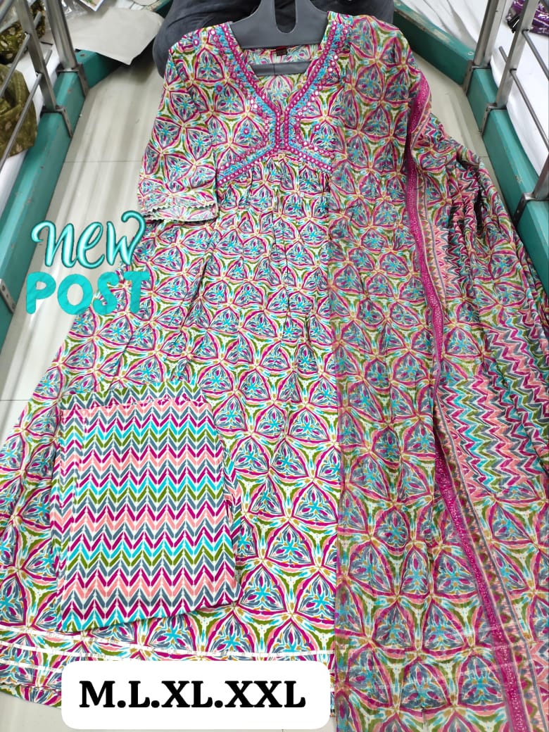 Virat Designer Aliya Cut Kurti With Bottom Dupatta Catalog